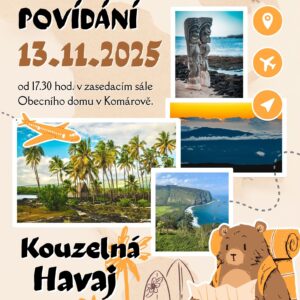 Cestovatelské povídání "Kouzelná Hawaj"