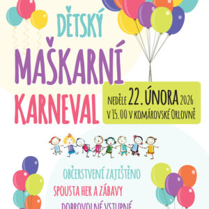 Maškarní karneval pro děti