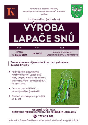 Tvořivá dílna – VÝROBA LAPAČE SNŮ