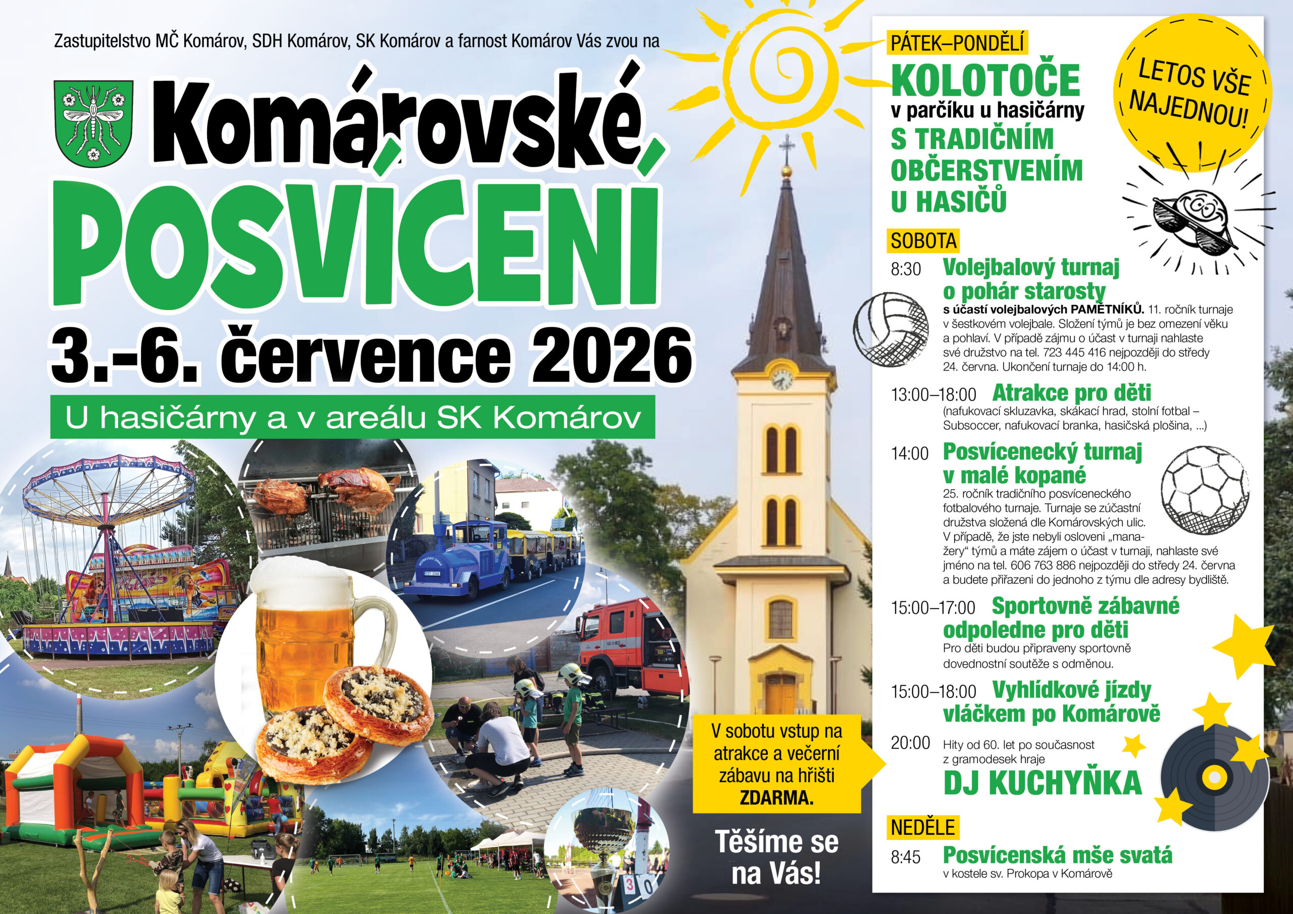 Komárovské posvícení (včetně sportovního)