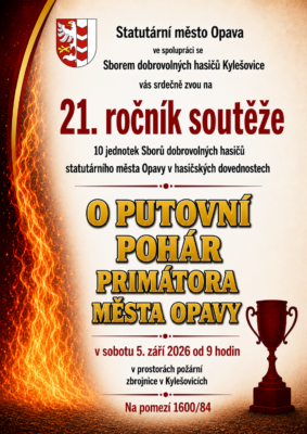 Hasičská soutěž „O putovní pohár primátora města Opavy“