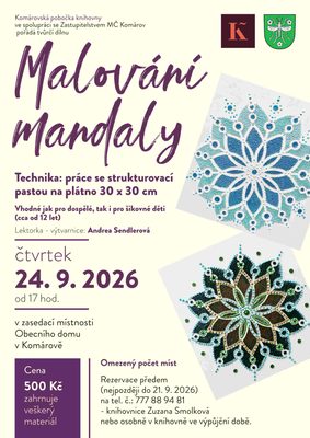 Tvořivá dílna – Malování mandaly