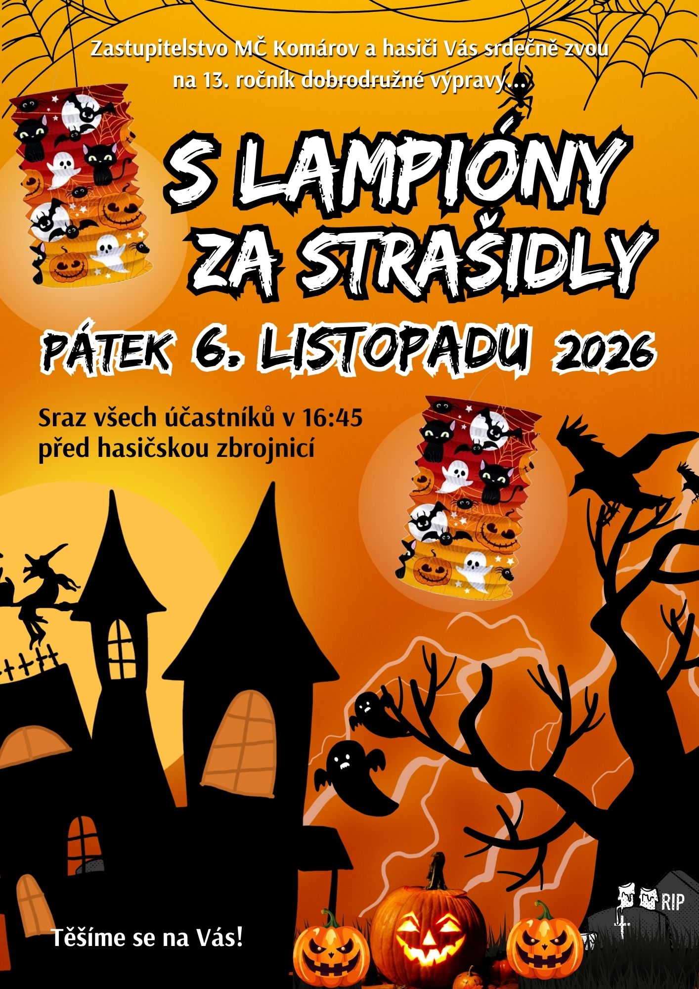 S lampióny za strašidly