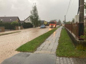 Přívalový déšť a povodeň 13. 5. 2021