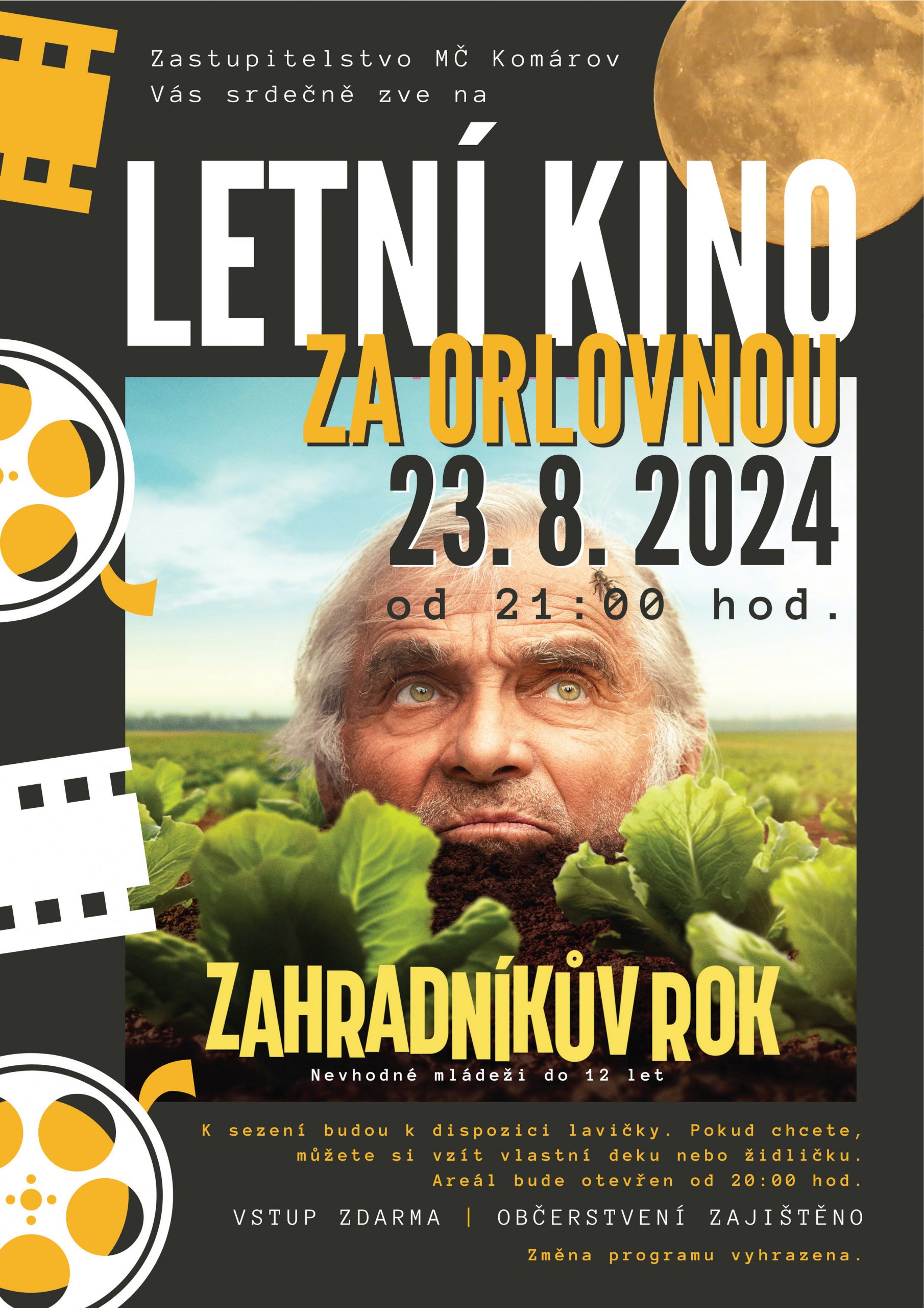 Letní kino za Orlovnou