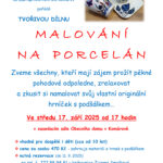 Tvořivá dílna - malování na porcelán