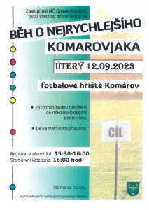 Běh o nejrychlejšího Komarovjaka
