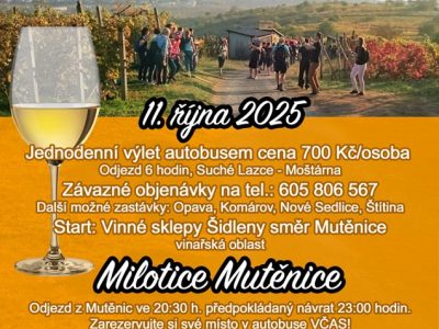 Pozvánka na Burčákový pochod 2025