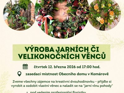 Tvořivá dílna – VÝROBA JARNÍCH či&nbsp;VELIKONOČNÍCH VĚNCŮ