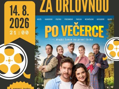 Srpnové letní kino za Orlovnou