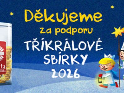 Děkujeme za podporu Tříkrálové sbírky 2026