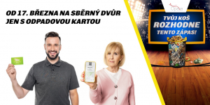 Od 17. března na sběrný dvůr jen s odpadovou kartou