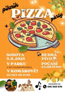 Piknik pizza párty v Komárově