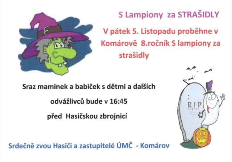 S lampiony za strašidly