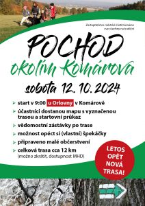 Pochod okolím Komárov 2024