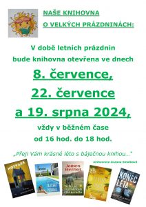 Knihovna o prázdninách