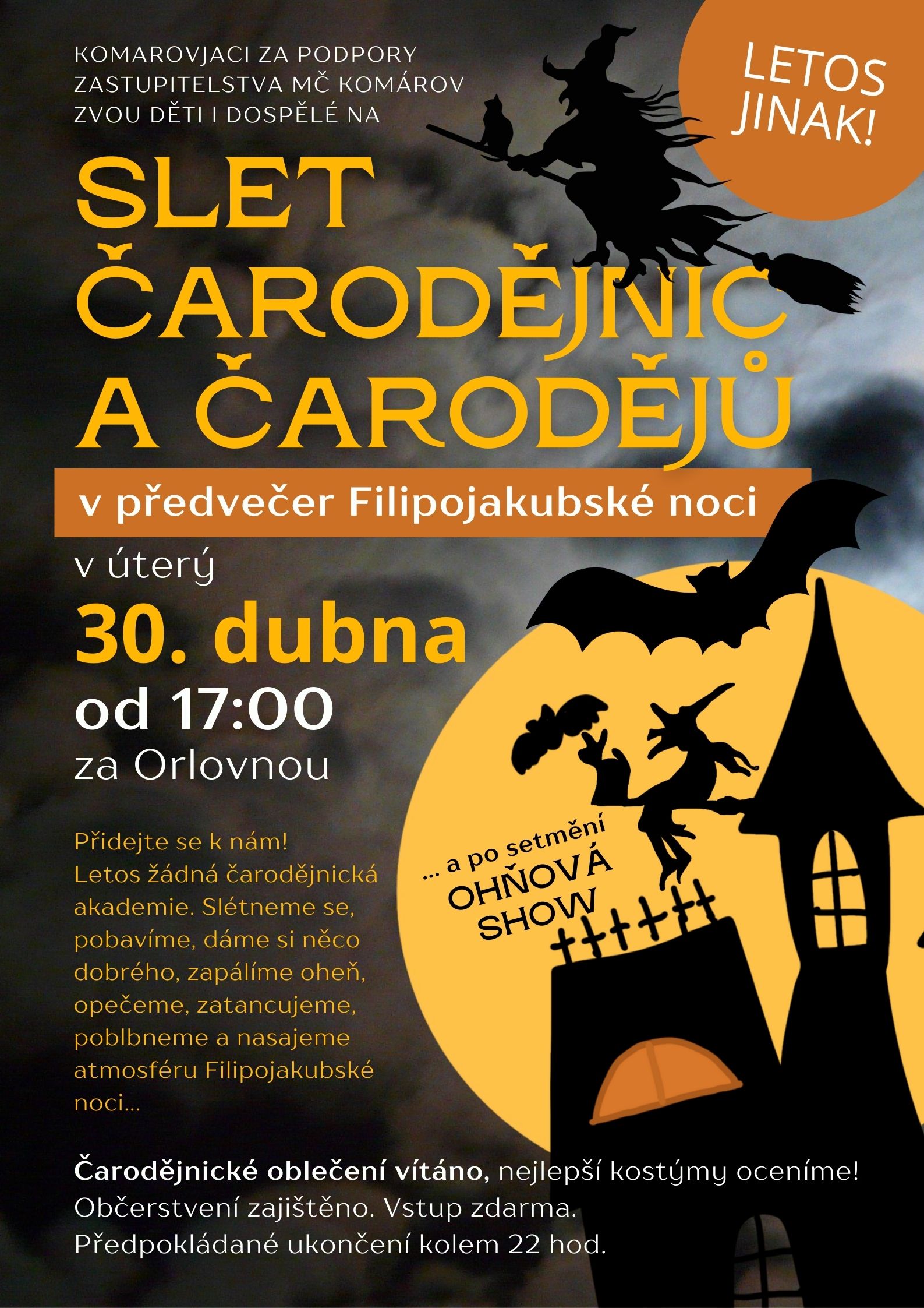 Slet čarodějnic a čarodějů