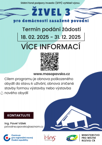 Pomoc pro domácnosti zasažené povodní